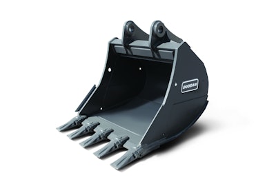 Doosan severe-duty bucket