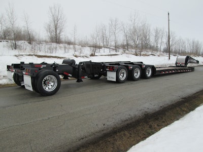 3+1 configuration with Talbert E1Nitro and trailer
