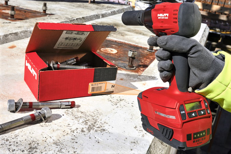 Hilti SIW 6AT A22 application