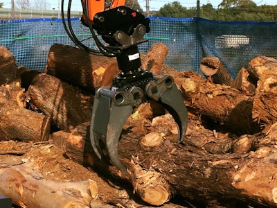 Kinshofer timber grapple