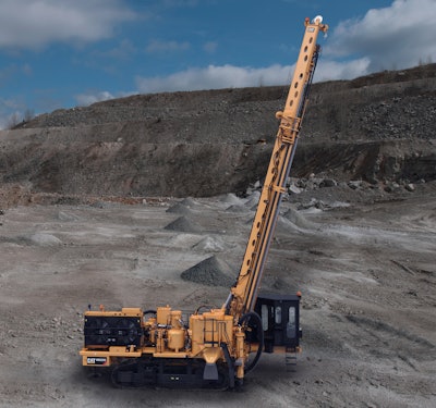 Caterpillar MD6200 rotary blasthole drill