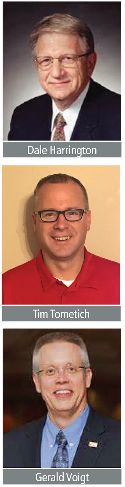 Dale Harrington, Tim Tometich, and Gerald Voigt