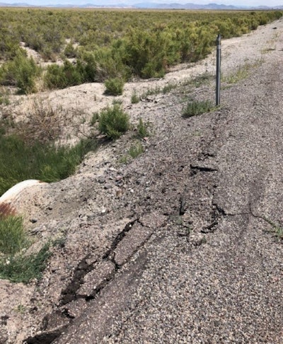A project totaling nearly $8 million in Millard County, Utah, will reconstruct approximately 14 miles of Brush Wellman Road, and includes new asphalt overlay, culverts, guardrail, delineators, signage, paint striping, and chip seal.