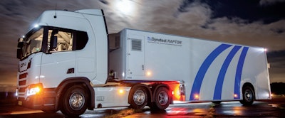 Dynatest Rapid Pavement Tester truck