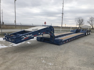 Talbert’s 60CC/55SA-LD trailer