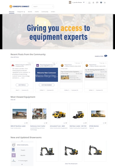 ConExpo Connect Website