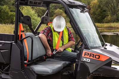Polaris PRO XD interior
