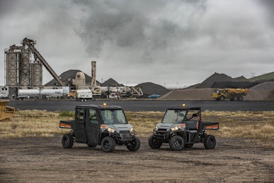 From left, Polaris’ PRO XD 4000D and PRO XD 2000D