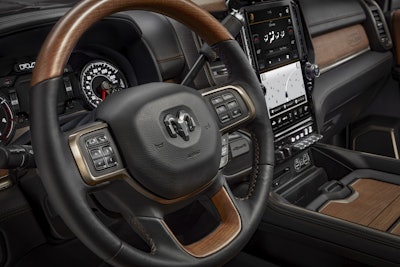 2019 Ram Heavy Duty Laramie Longhorn interior
