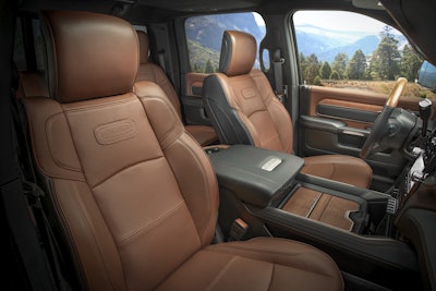 2019 Ram Heavy Duty Laramie Longhorn interior