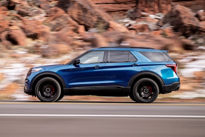 Ford Explorer Side View