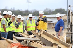 AGC students recruiting construction training high school students