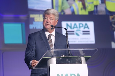 John Harper, 2019 NAPA chairman, was installed Monday.