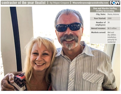 Dan Steffey and his wife