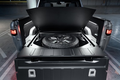 Rivian R1T™ All-Electric Truck spare tire