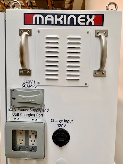 makinex battery powered generator