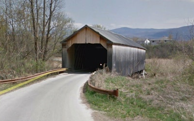 Sanderson Bridge. Google Earth screen shot.