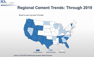 PCA Regional Cement Trends: Through 2019