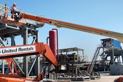 United Rentals aerial lift