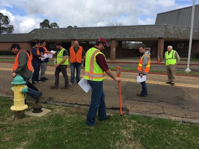 Ground penetrating radar is a great tool for investigating the location of utilities underground and will be taught at the Utility Investigation School.