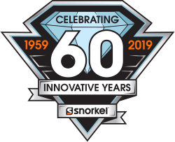 snorkel 60th anniversary logo