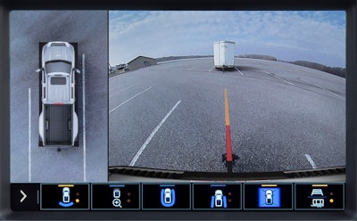 2020 GMC Sierra HD Rear Surround Camera View