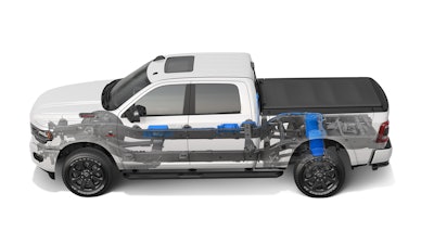 2019 Ram 2500 Heavy Duty rear air suspension