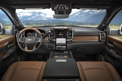 2019 Ram Heavy Duty Laramie Longhorn interior
