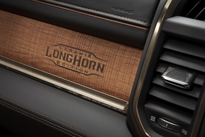 2019 Ram Heavy Duty Laramie Longhorn interior