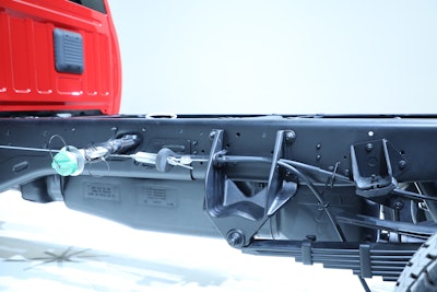 2019 Ram 5500 Chassis Cab zero interference frame rails