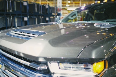 Chevy Silverado Hood