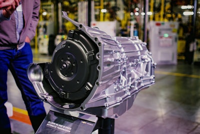 The new 10-speed Allison transmission.