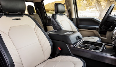 F-450 Limited interior
