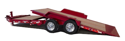 The FT16IT-I above is painted in ruby red metallic, a color chosen in honor of Felling’s 45th anniversary.