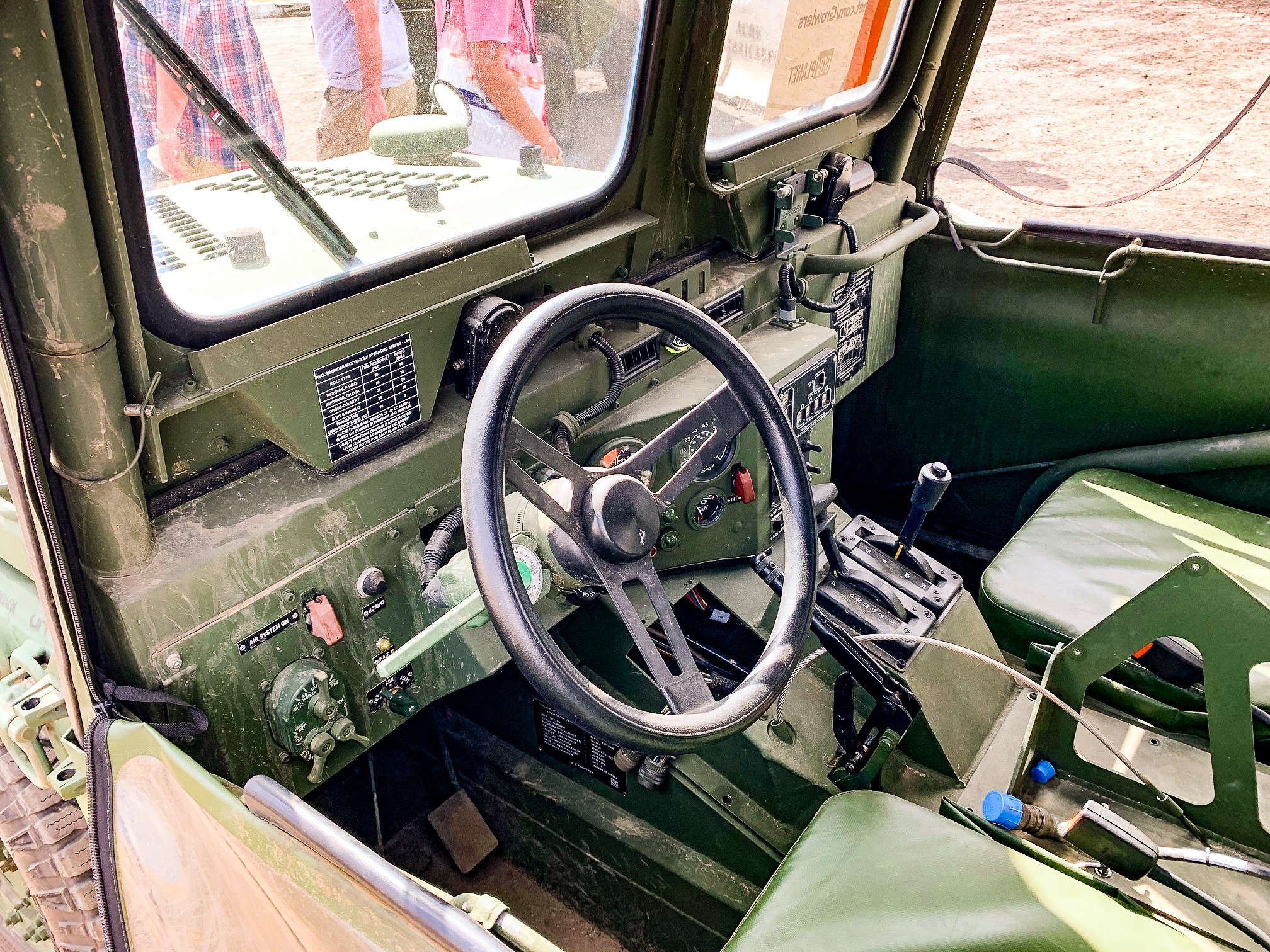 Growler inside dashboard view