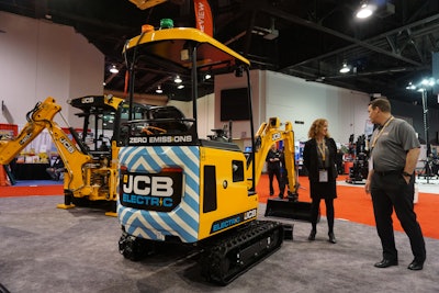 JCB 19C-1 E-Tec compact excavator