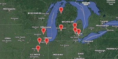 Construction Location Map