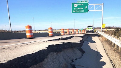Road in need of repair