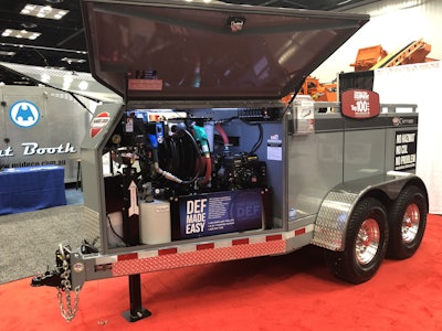 Thunder Creek’s Multi-Tank trailer at World of Asphalt