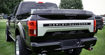 2019 Harley F 150 Rear