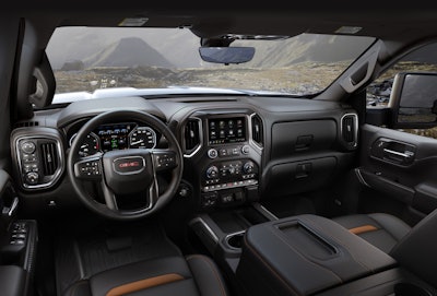 2020 GMC Sierra HD AT4 Interior