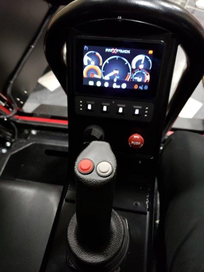 Fat Truck joystick control.