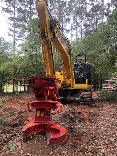 Fecon FRS15 shears for excavators