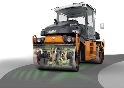 Hamm DV+ 90i VS-OS roller