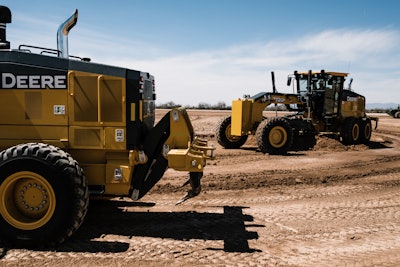 John Deere Heavy Equipment in Operation