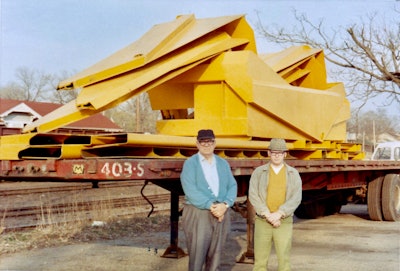 L.B. “Phil” Philippi, left, and LeRoy Hagenbuch in 1970.