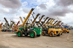 Auction prices continue softness in 3Q, although retail prices of some units, such as telehandlers, were not as affected by the downward trend.
