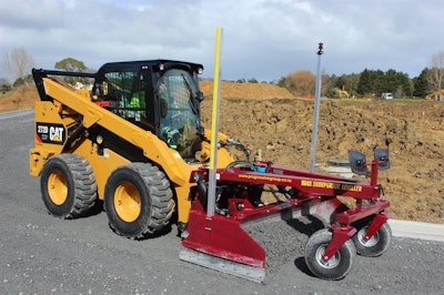 The SharpGrade Leveller attachment