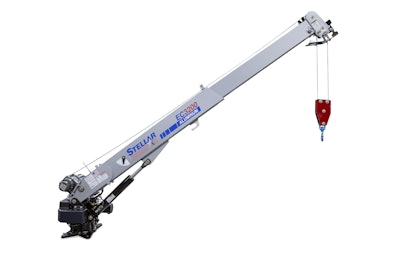 Stellar EC3200 aluminum service truck crane