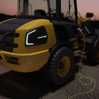volvo electric compact machinery preview